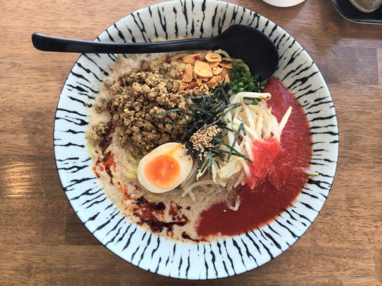 麺や 新のすけ冷やしトマトタンタン麺