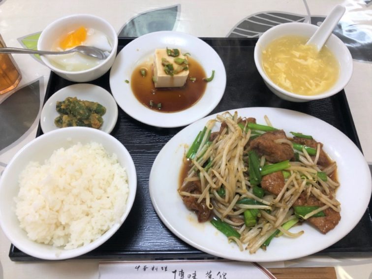 博味菜館 レバニラ炒め