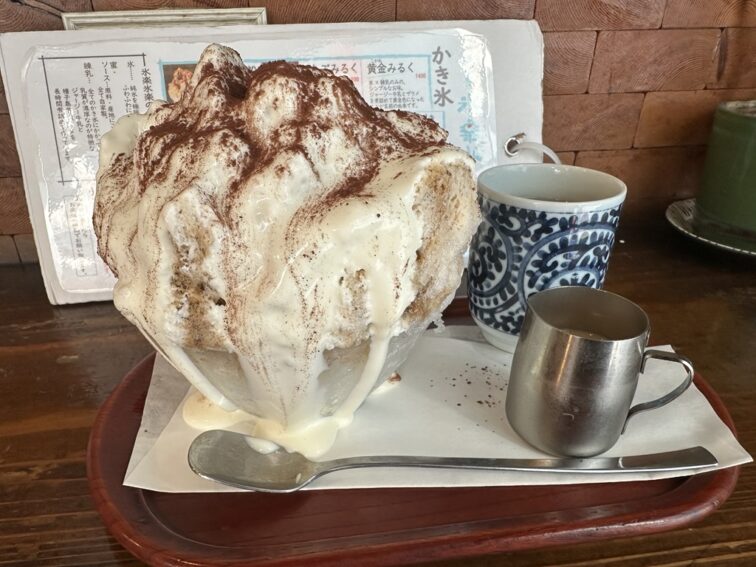 「ティラミス」1,850円。コーヒーのほろ苦さと、なめらかなマスカルポーネソースが重なる一品。